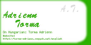 adrienn torma business card